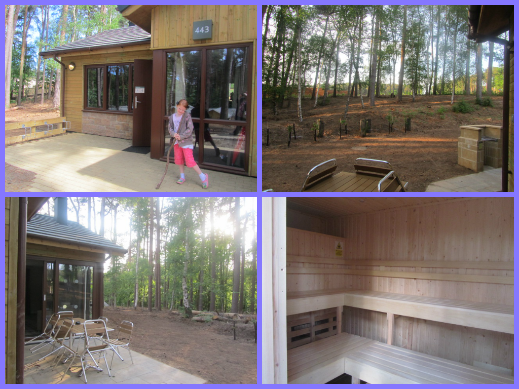 Executive lodges at Woburn Forest