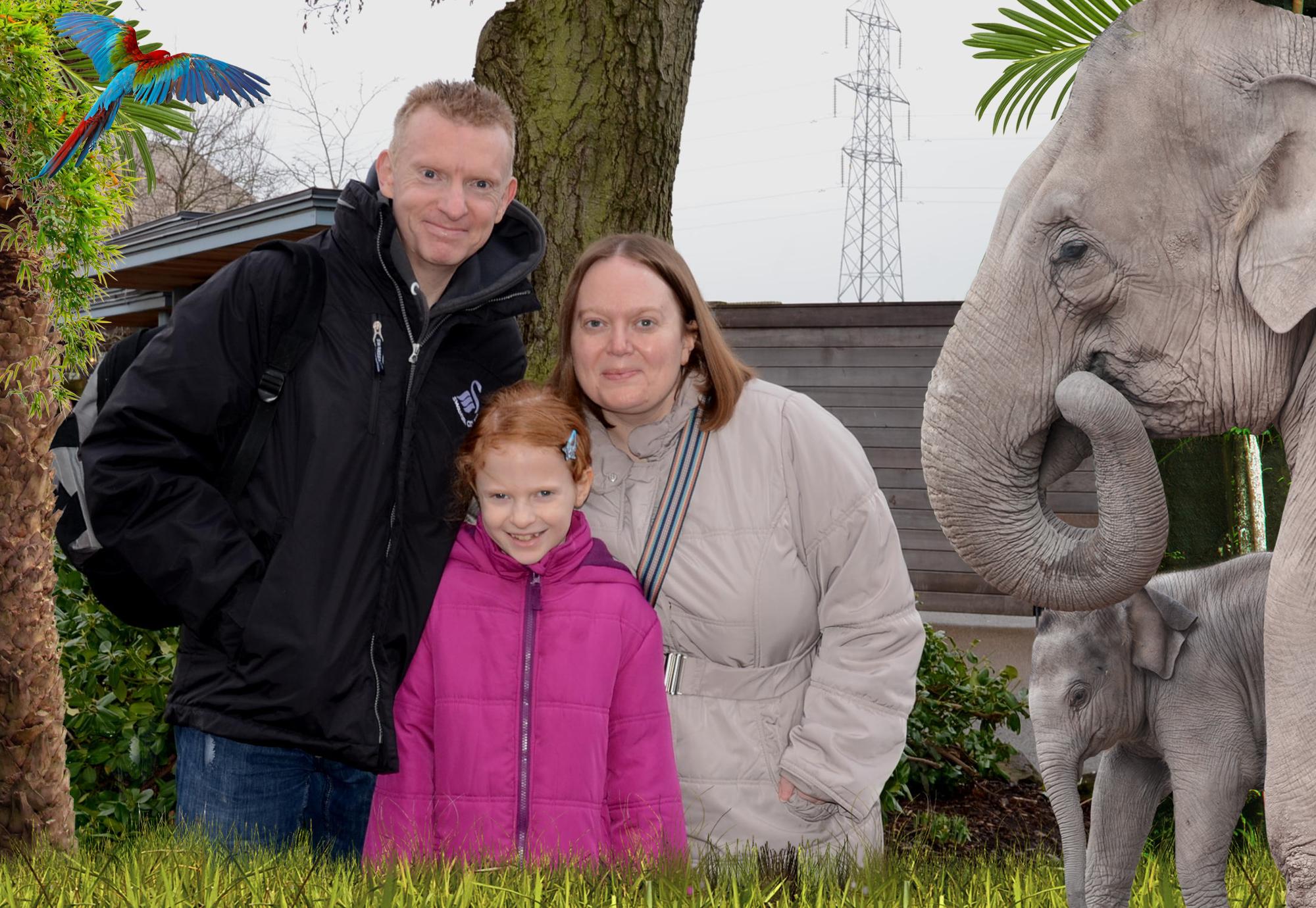 Our official Chester Zoo photograph