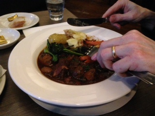 Beef bourguignon