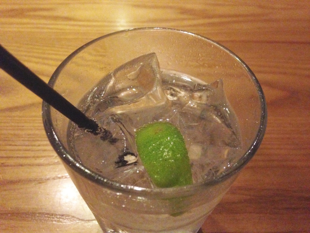 Gin and tonic