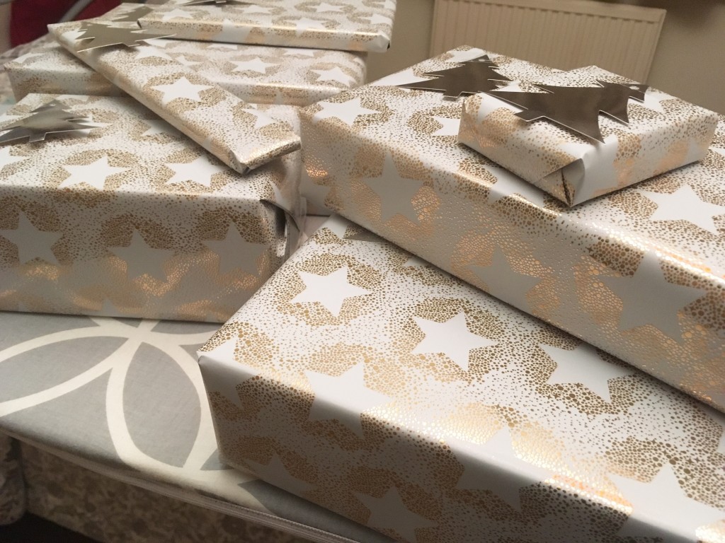 Wrapped Christmas Presents