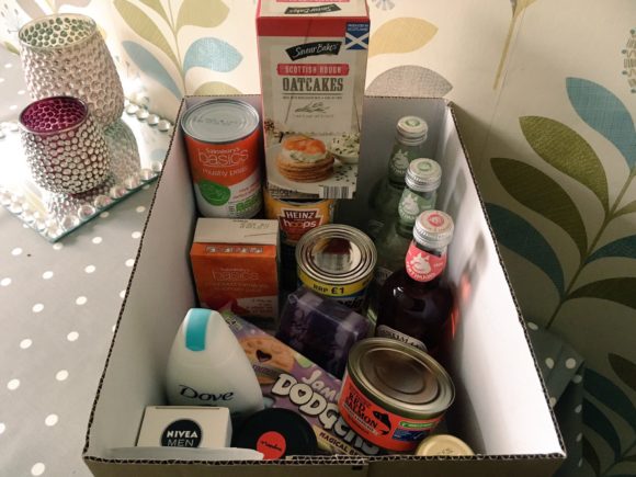 Creating a Food Bank Box