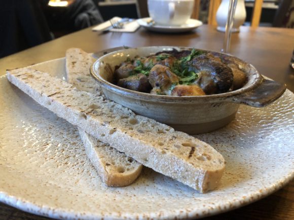 Mushroom starter at The Stretton Fox