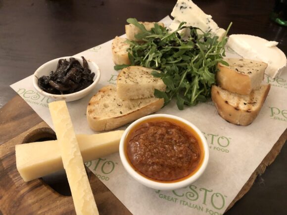 Italian Cheeseboard at Pesto