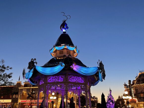 Disneyland Paris at night