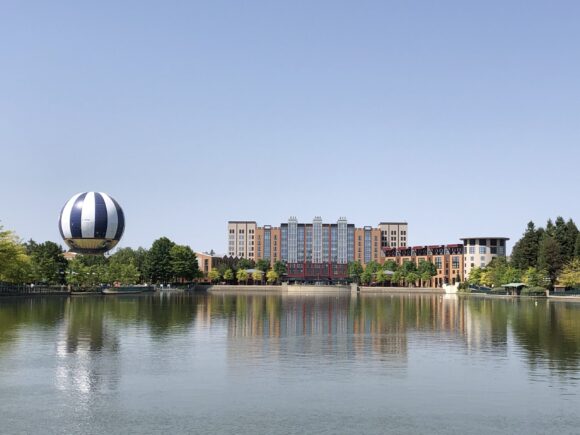 Marvel Hotel over Lake Disney