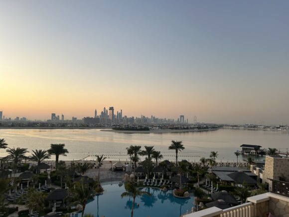 View of Dubai The Palm 